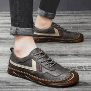 Everyday Casual Beef Tendon Wear Black Trendy Shoes